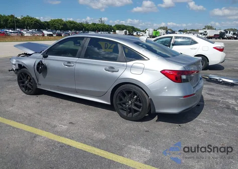 2022 Honda Civic Sport из США, поврежденный, VIN 2HGFE2F58NH574988